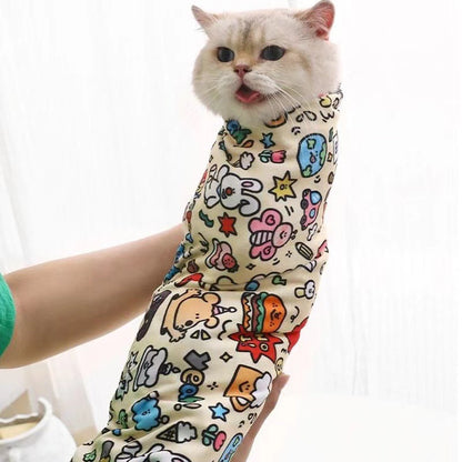 Cat Fixed Magic Cloth Pet Wrap Cat Cloth